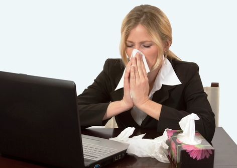 Presenteeism implications of working whilst unwell
